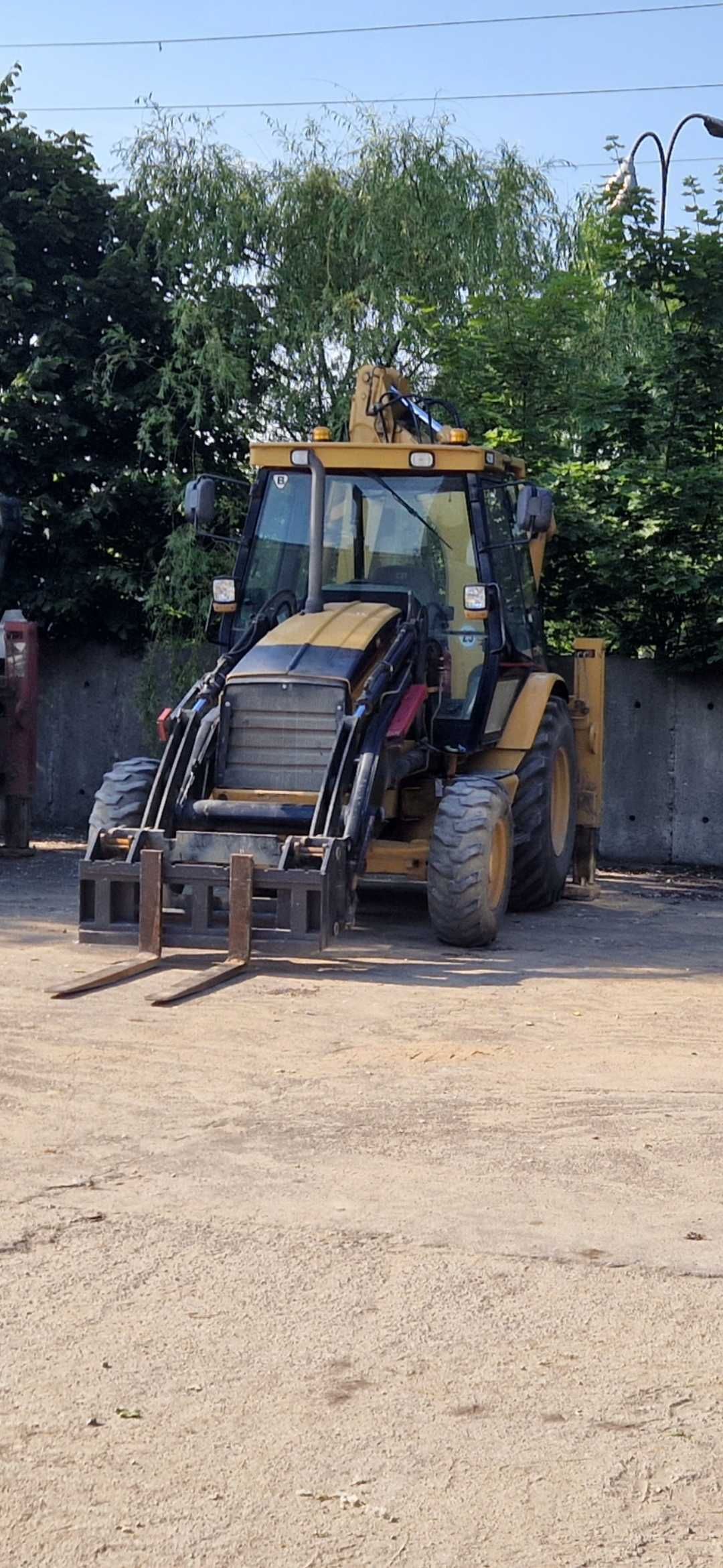 Cat 428D / E rok 2004