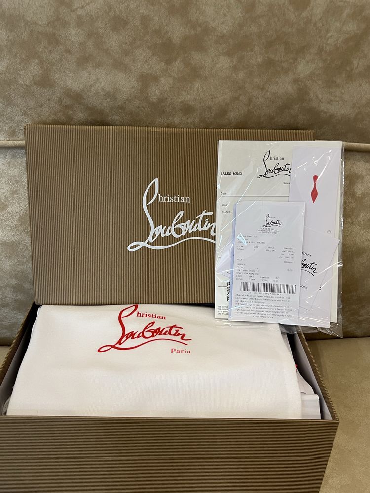 Кроссовки, кеды-Christian Louboutin, лабутени, чоловічі кеди