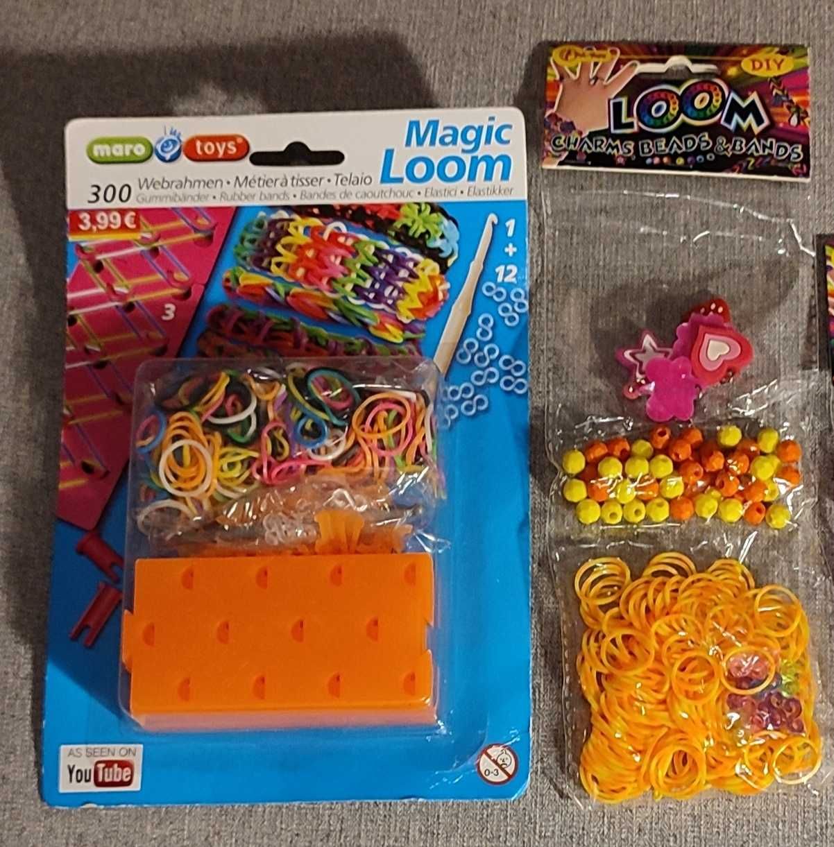 Gumki loom bands do warkoczyków, bransoletek...