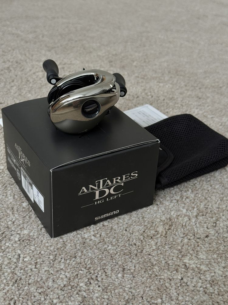 Shimano 21 Antares DC HG Топова кастингова риболовна котушка. Нова!