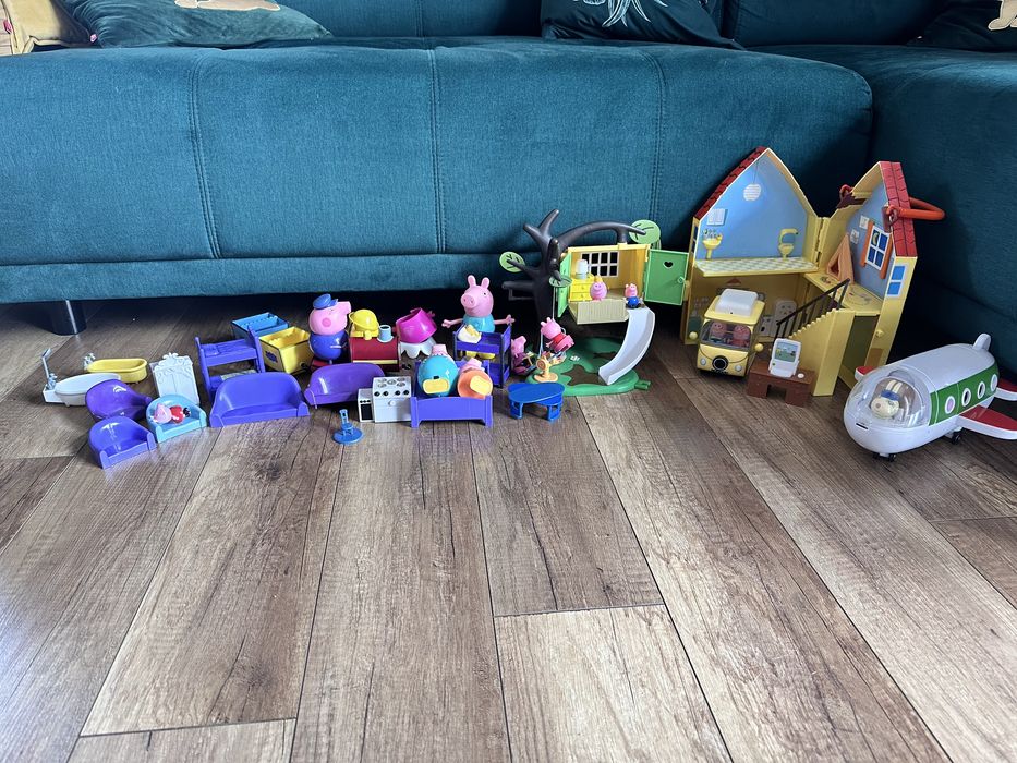 Świna Peppa duzy zestwa