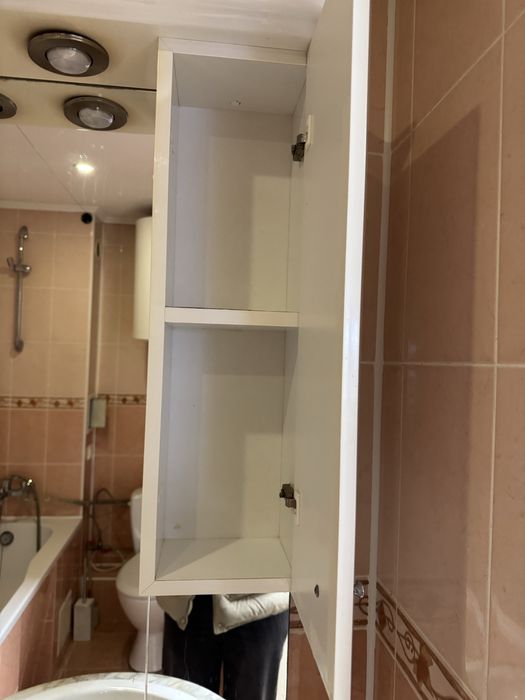 Тумба з раковиною, дзеркалом з підсвіткою