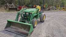 John Deere Kosiarka traktorek John Deere 4115 Ładowacz przedni tur  Kosiarka traktorek John Deere 4115 Ładowacz przedni tur