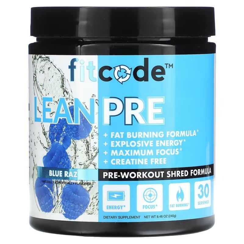 FITCODE LeanPre предтренировочная добавка. 240 г