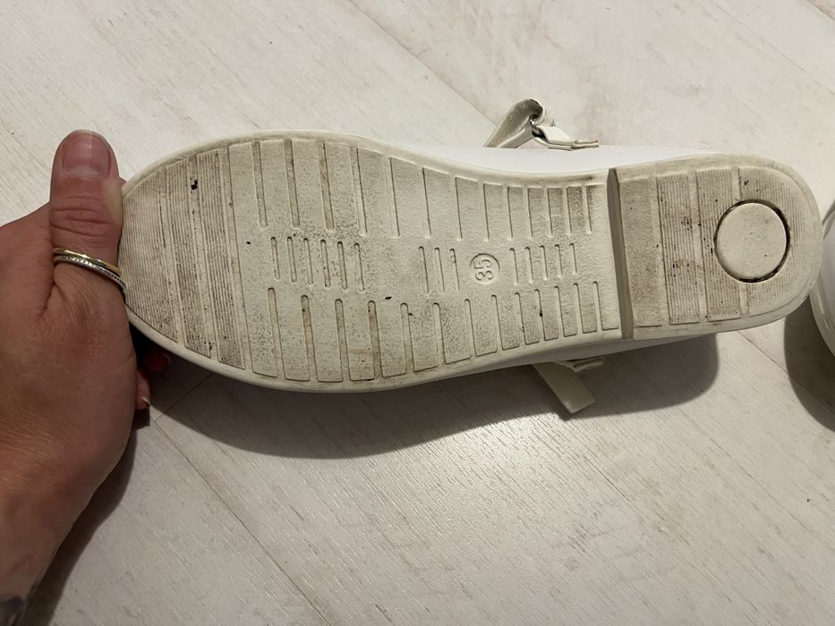 Buty do komunii dziewczęce raz ubrane