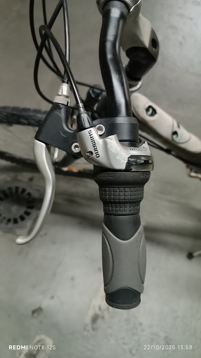 Bicicleta B’Twin Seven – 21 mudanças Shimano, suspensão total, tam. M