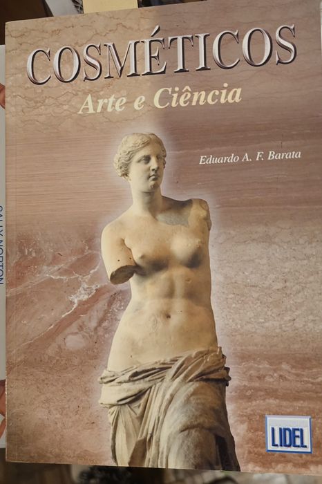 Livro de cosméticos Arte e Ciência
