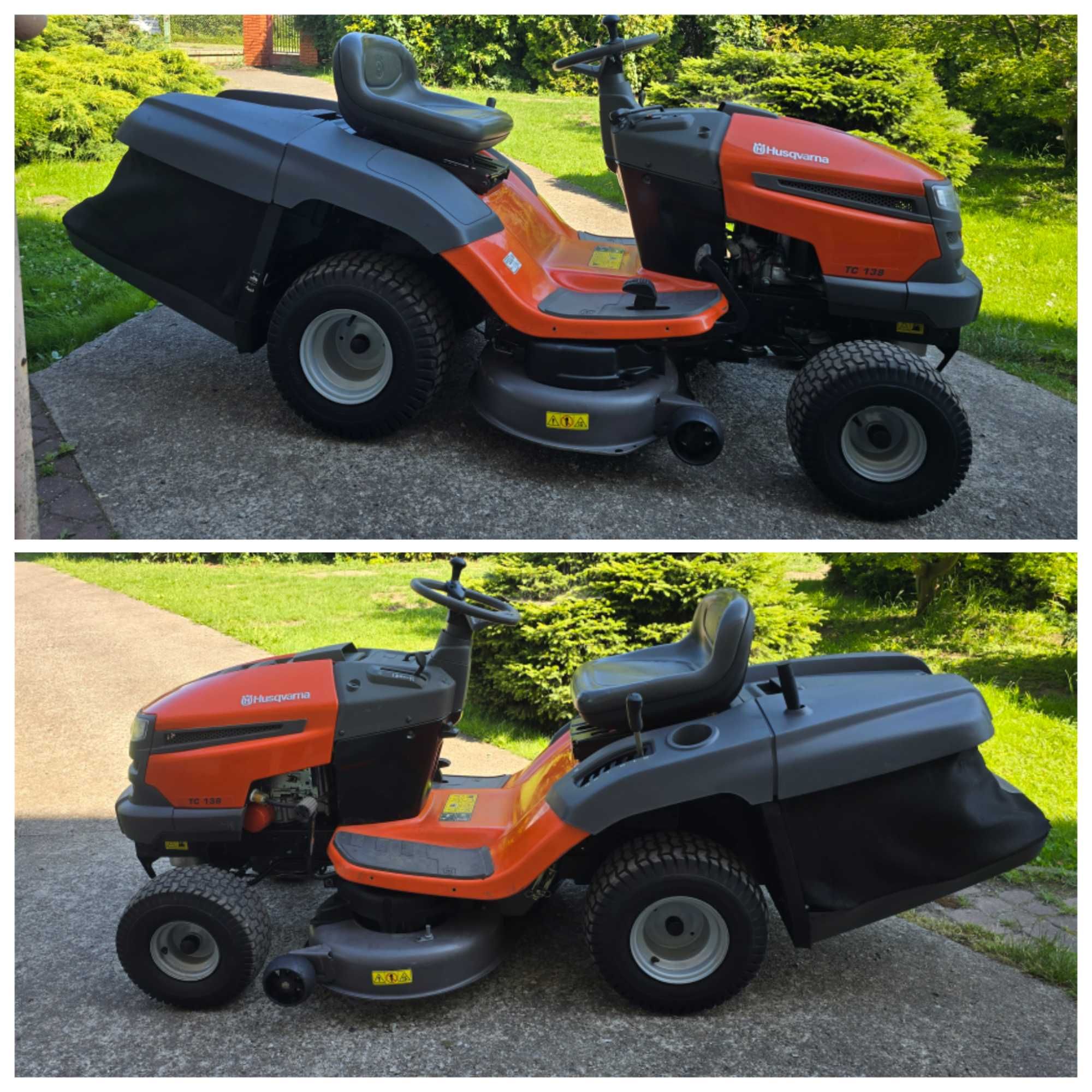 Traktorek kosiarka Husqvarna TC138 15.5KM B&S pompa / hydro 2020/21