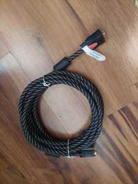 Kabel przewód VGA d-sub 15 pin SVGA 5m