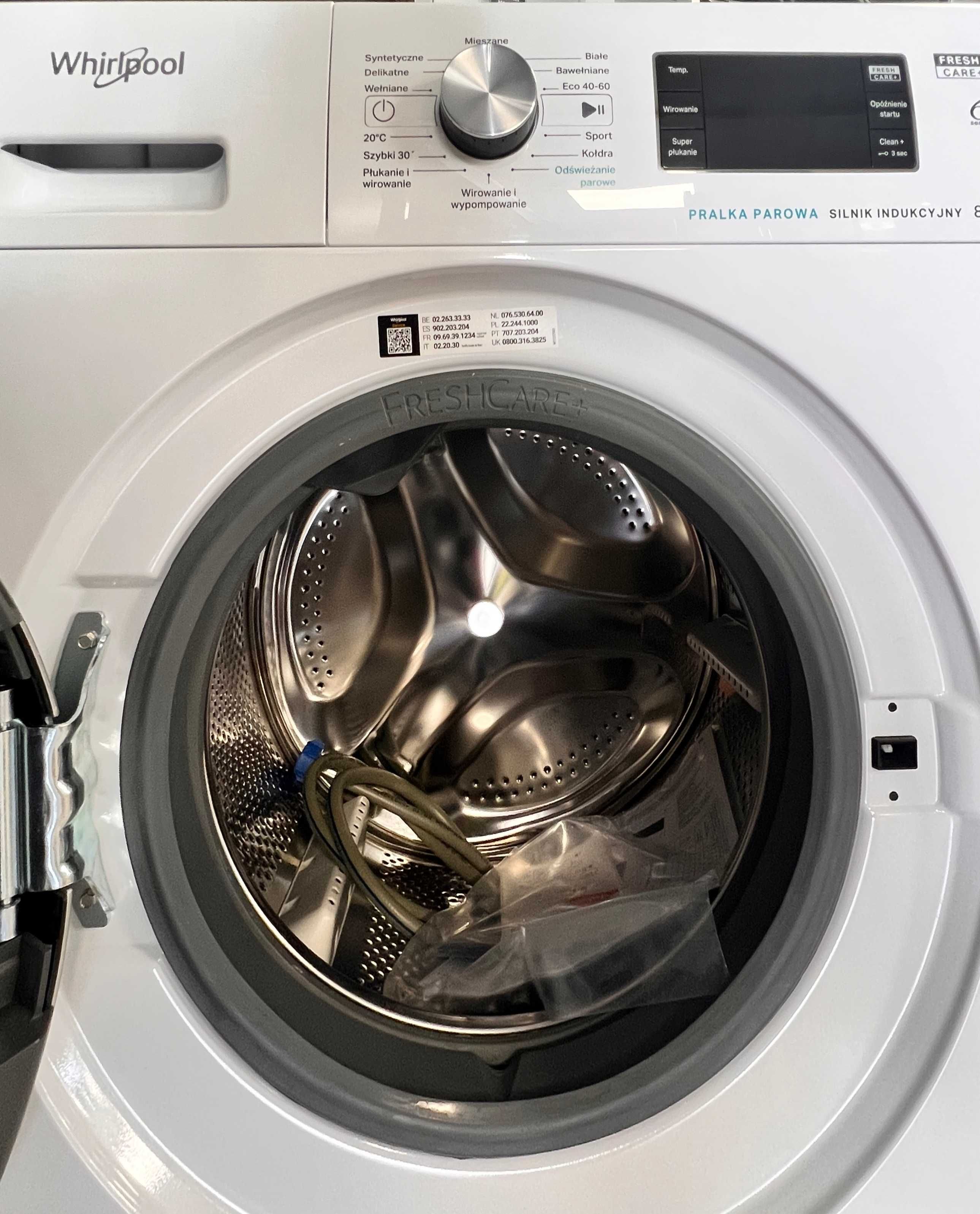 Outlet Agd: Pralka Whirlpool FFB8258BVPL Warszawa