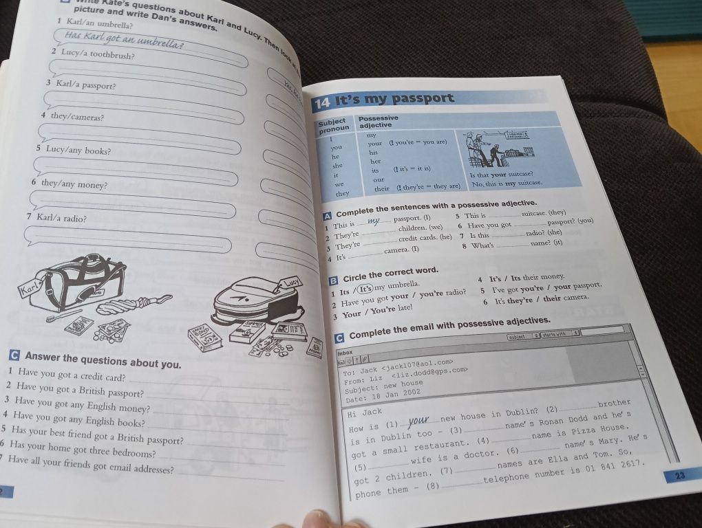 Grammar in  practice 1