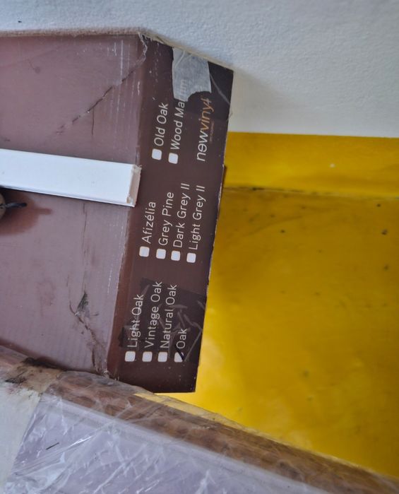 7m2 de pavimento vinil