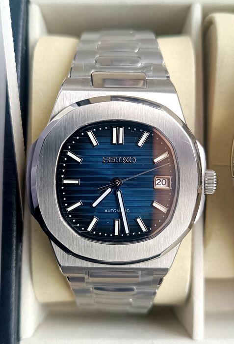 Годинник часы наручные Nautilus з механізмом NH35A від Seiko