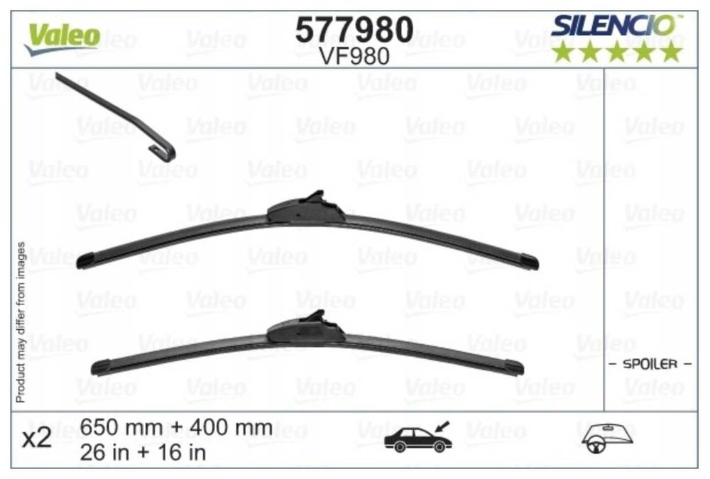 wycieraczki VALEO XTRM 577980 (650+400mm)