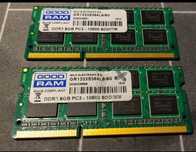 16GB RAM DDR3 1333MHz dwie kości pamięci.