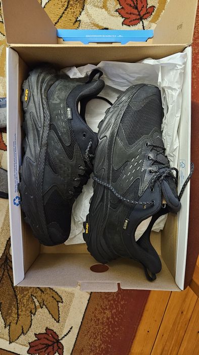 Чоловічі трекінгові кросівки Hoka Anacapa 2 Gore Tex чорні/оригінал