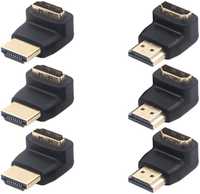 vce 6 szt hdmi adapter kątowy hdmi