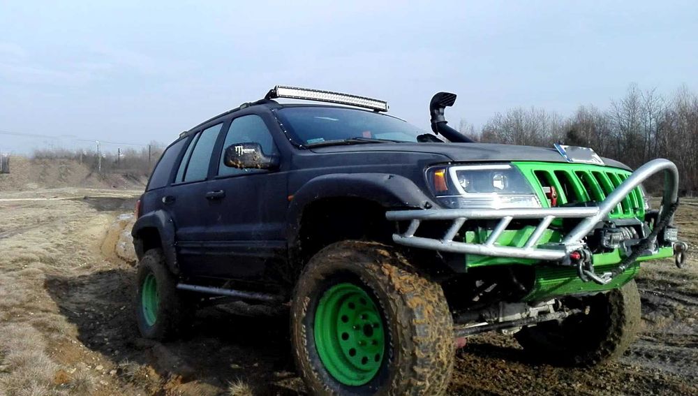 Jeep grand Cherokee 4.7 V8 z long arm 6.5