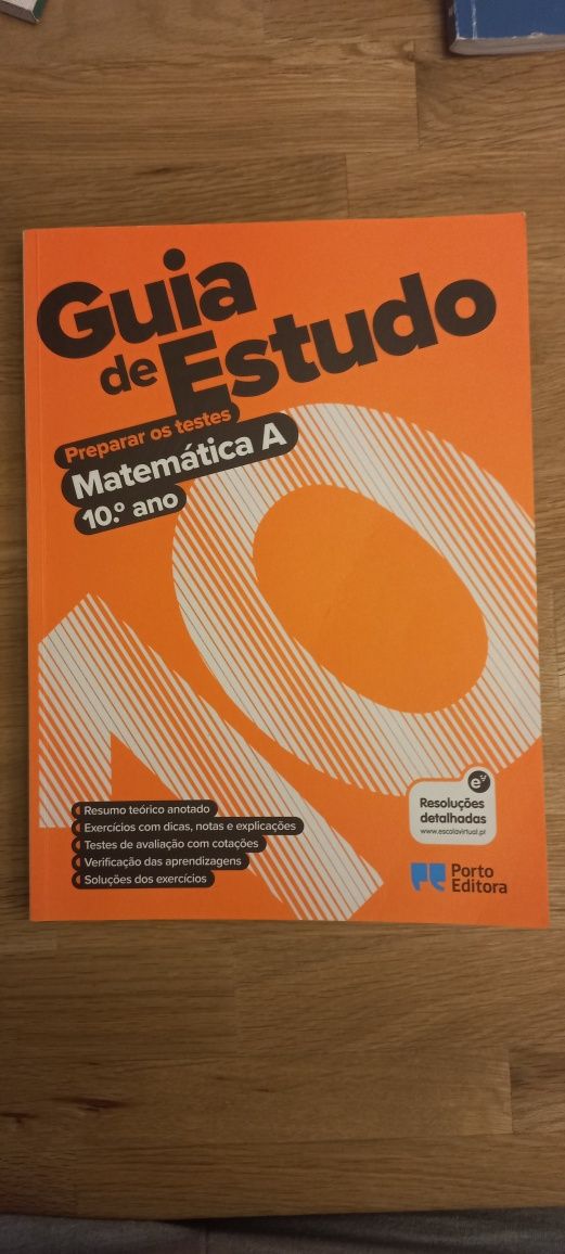 Guia de Estudo Preparar os Testes MATEMATICA A 10o ano Porto Editora