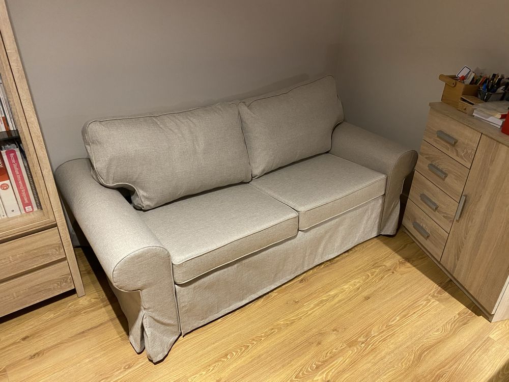 " Kanapa / sofa rozkladana / z pojemnikiem Ikea EVERTSBERG jak NOWA!