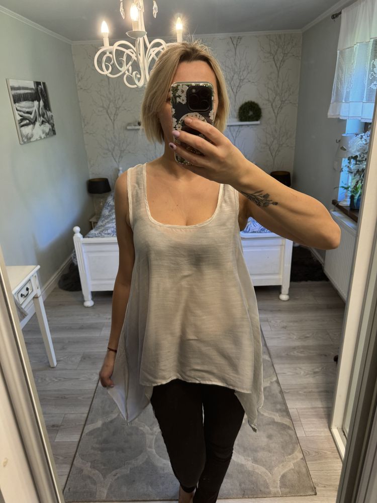 Adymetryczny cienki top. Cubus. 38