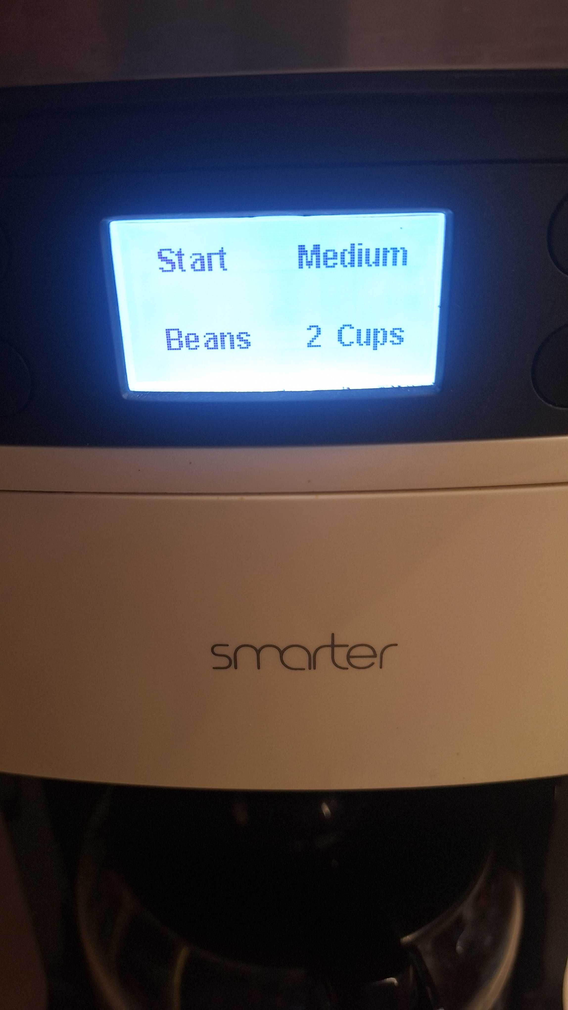 Ekspres przelewowy Smarter Coffee z młynkiem, sterowany z aplikacji