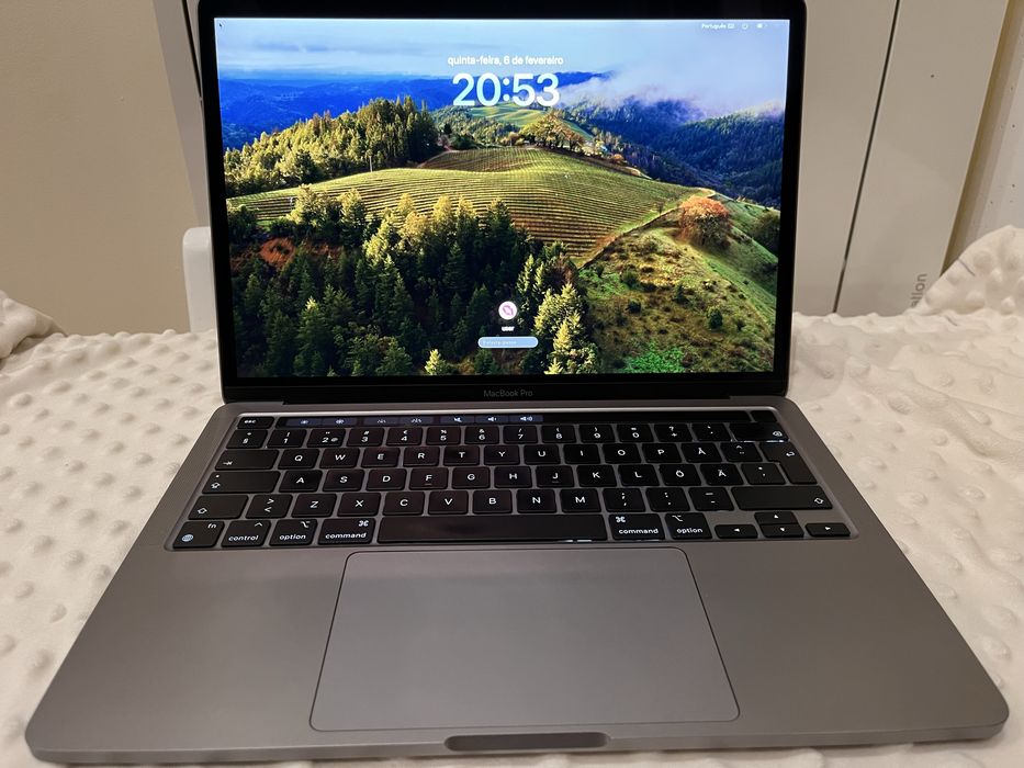 Macbook pro 13,3 M1 8gb 256 ssd TECLADO PORTUGUÊS