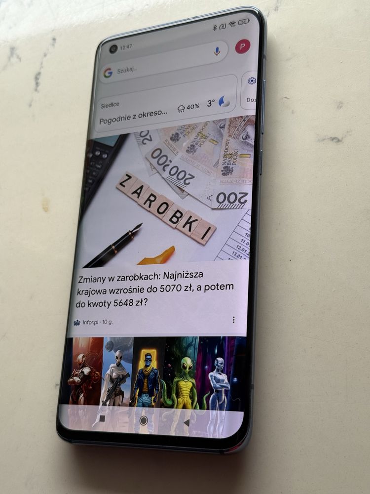 Flagowiec Xiaomi Mi 10 stan idealny ekran od nowosci w folii bez rys