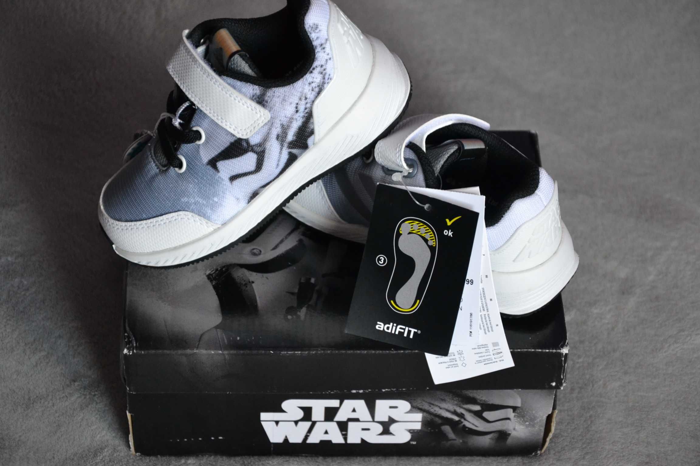 Nowe Buty Adidas STAR WARS EL Eu 21 Dziecięce 100% Oryginalne