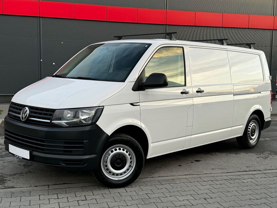 Volkswagen TRANSPORTER T6  2.0 LONG Długi L2 Klima Blaszak VAT 1 Serwis Okazja GWARANCJA