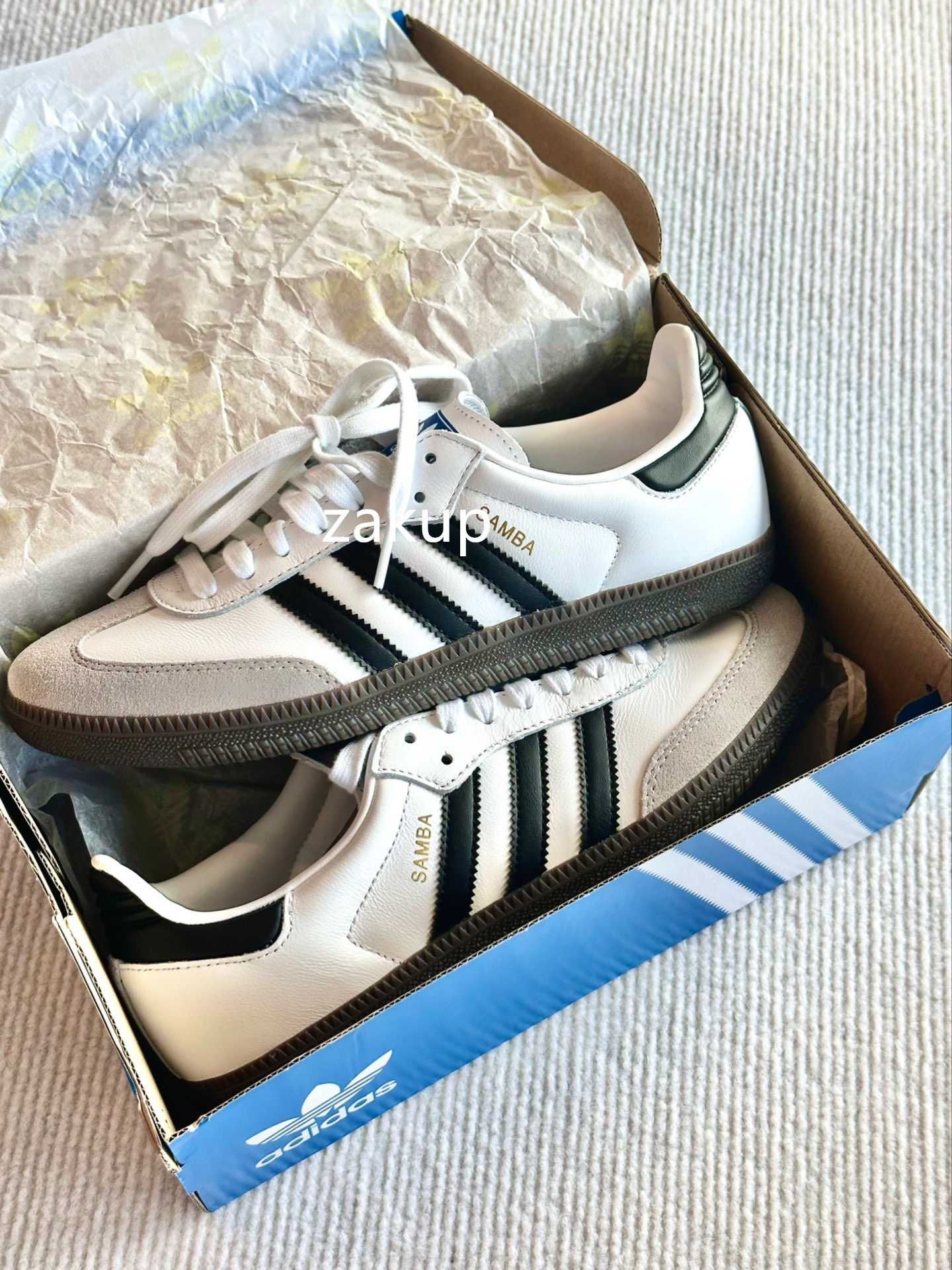 Oryginalny Adi Trampki_adidasSambaOG Cloud WhiteCoreBlack R.40