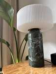 Lampa stołowa zielony marmur - nowa