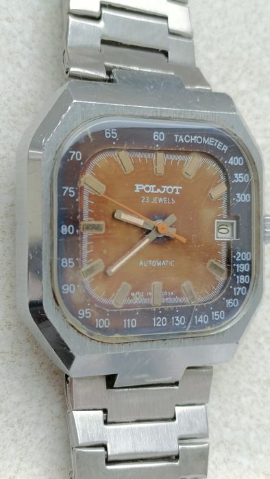Zegarek Poljot Automatic Tachometer  USSR 23 Jewels