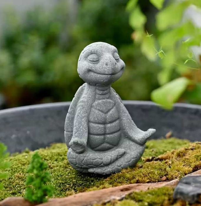 Nowa rzeźba żółwia