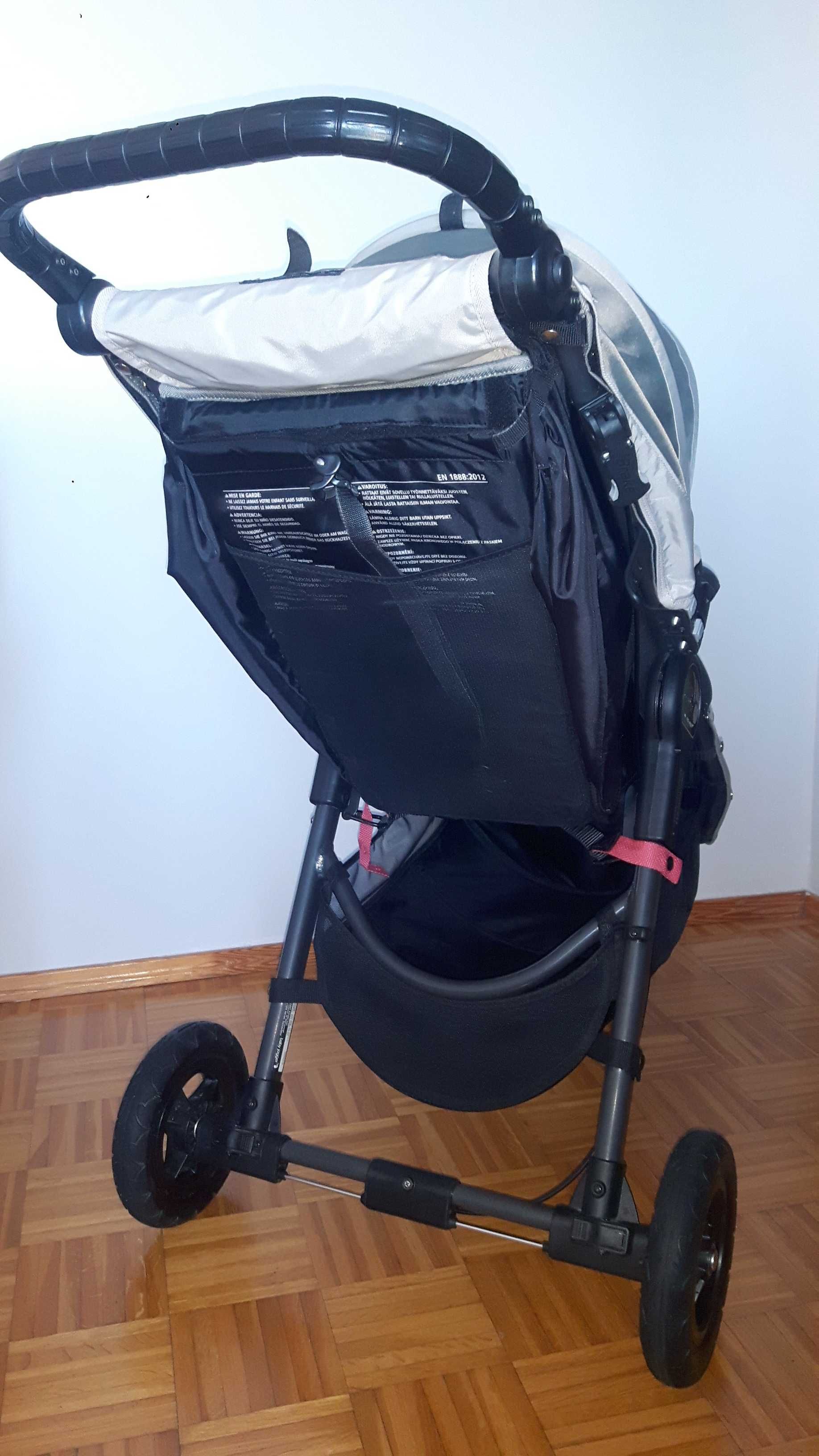 Wózek Baby Jogger City Mini GT + pałąk+folia przeciwdeszczowa+śpiwór