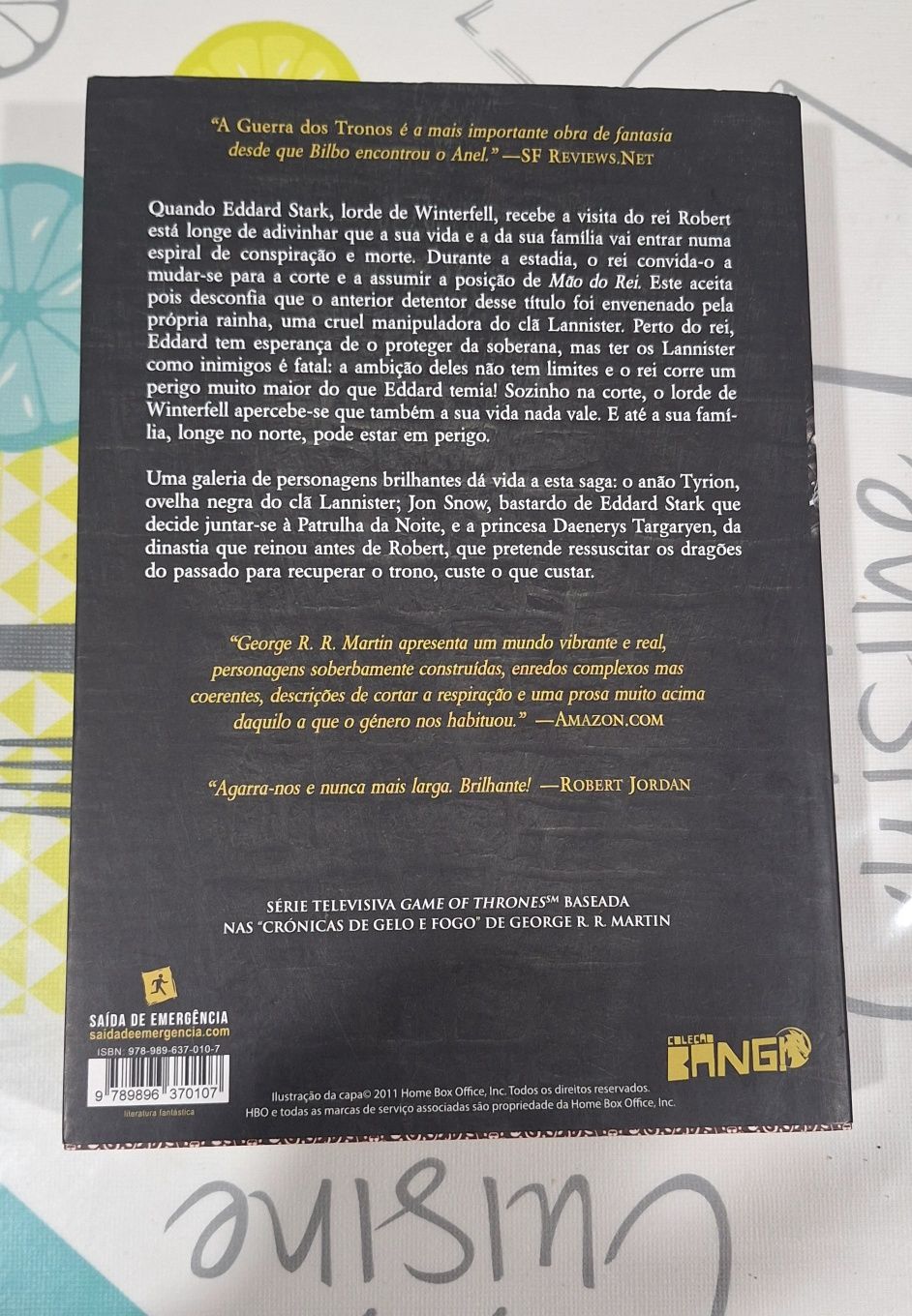 As Crónicas de Gelo e Fogo Vol.1 : A Guerra dos Tronos