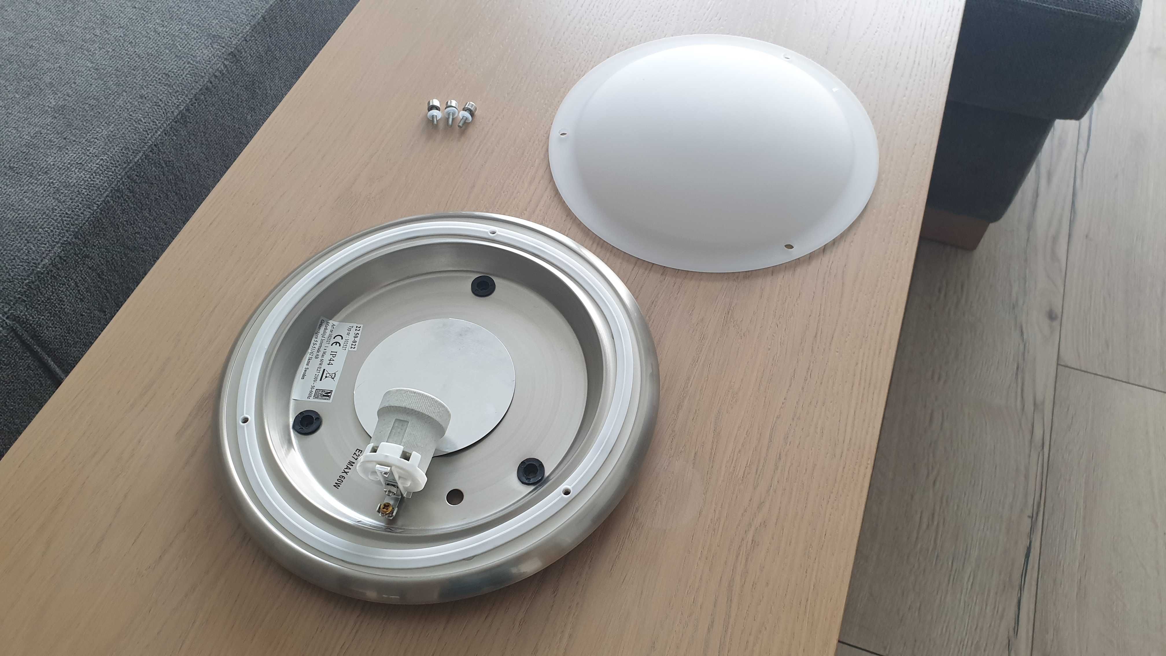 Plafon Markslojd ARE 27cm satyna 1x E27 IP44