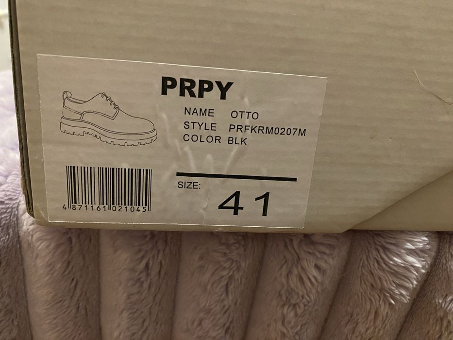 Оригинальные дерби Prpy