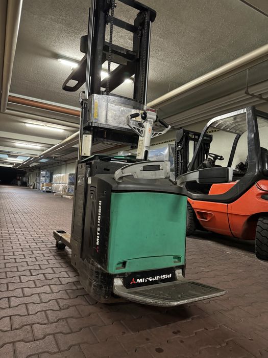 Wozek Paletowy widlowy platformowy Mitsubishi Paleciak elektryczny