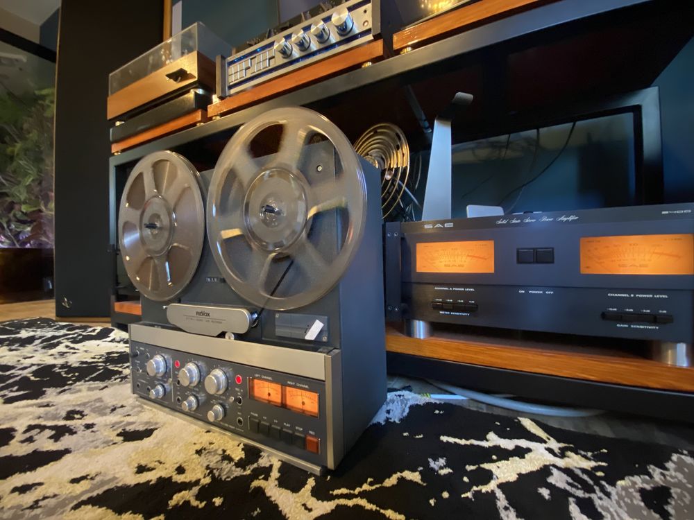 Revox B77 jak PR99, High Speed 38.1 cm/s,2-track, Gwarancja!