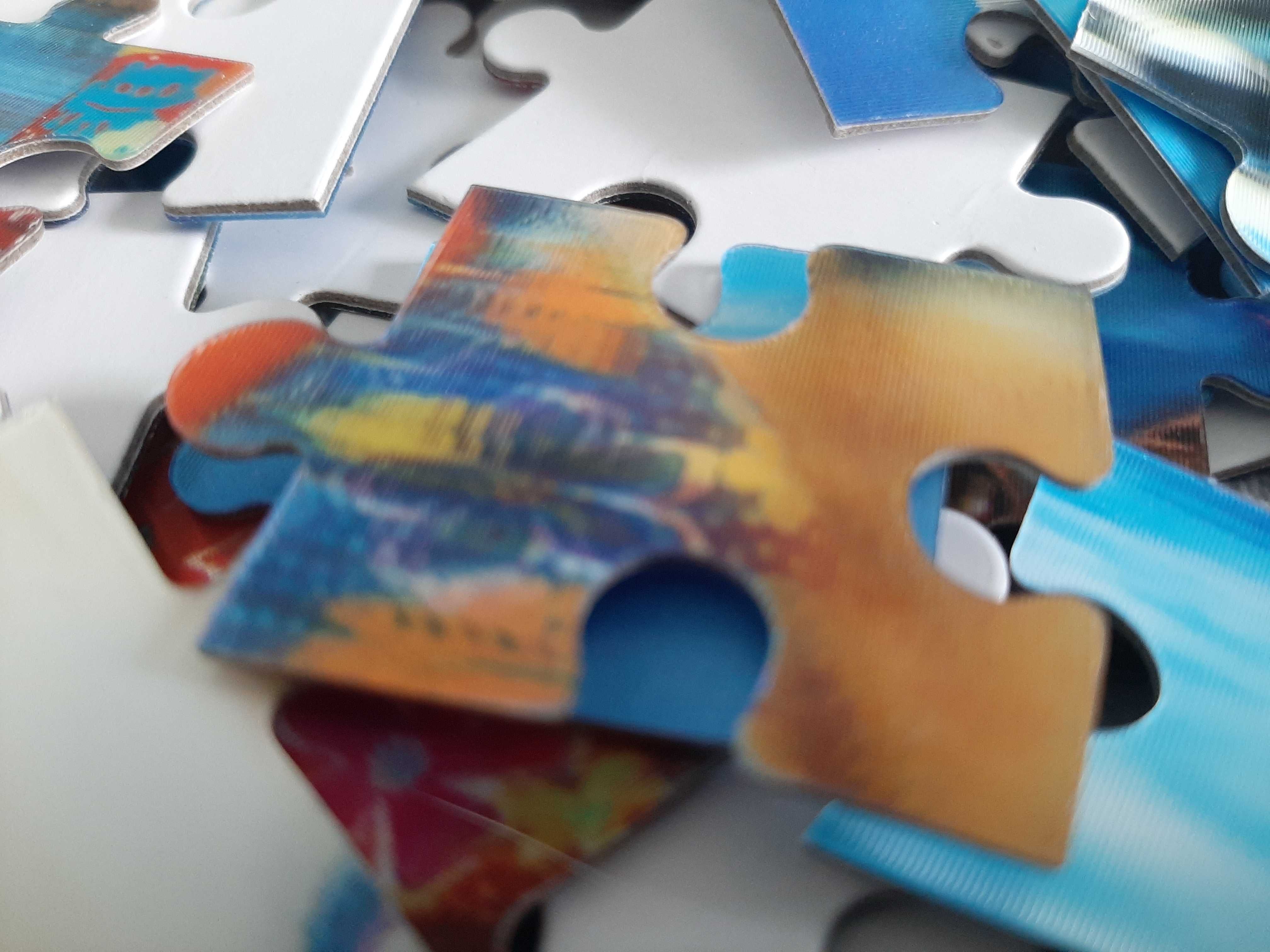 Puzzle 3D HOWARD ROBINSON psy na plaży