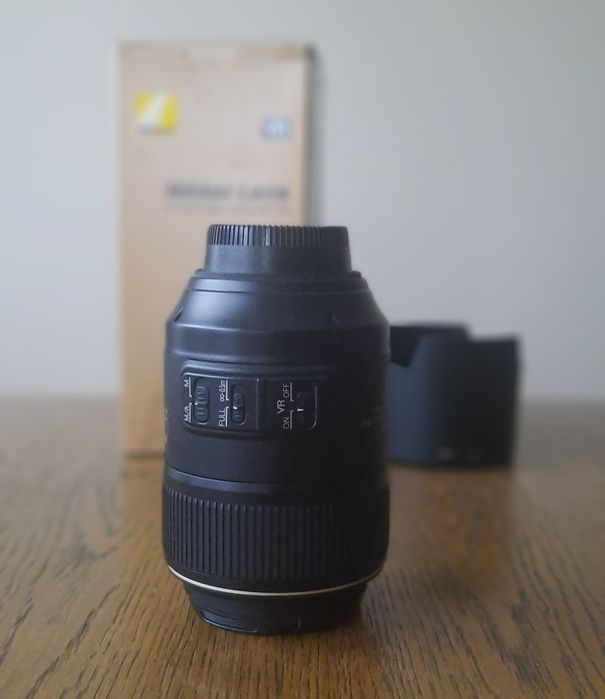 Obiektyw Nikon AF-S Micro Nikkor 105mm 1:2,8 G ED VR
