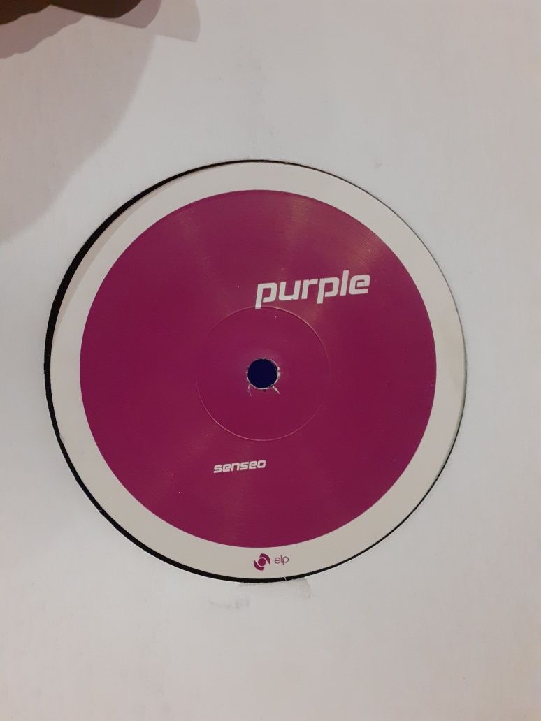 Super Blacklight Purple Senseo winyl ep