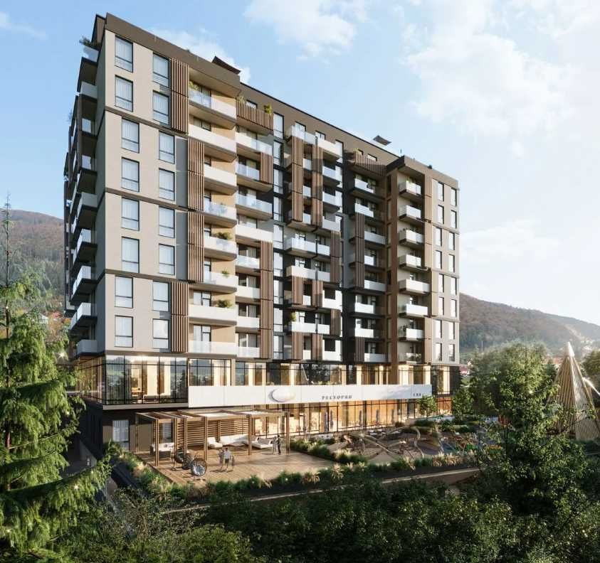 Продаж 1-кімнатної квартири в апарт-комплексі преміумкласу в м. Яремче