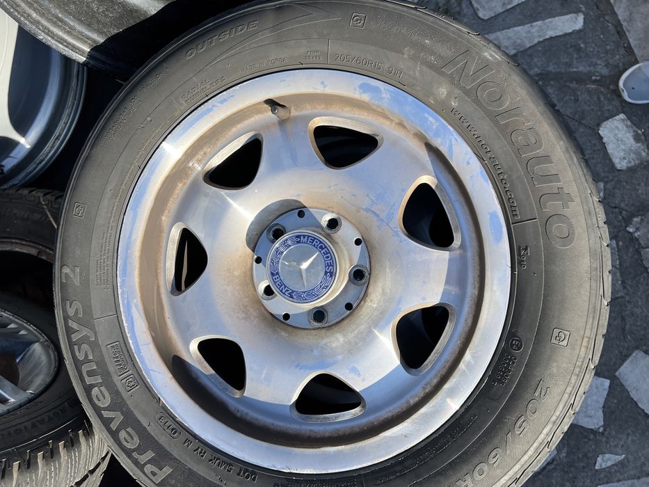 Jantes usadas mercedes c200 190d, slk 15 5x112