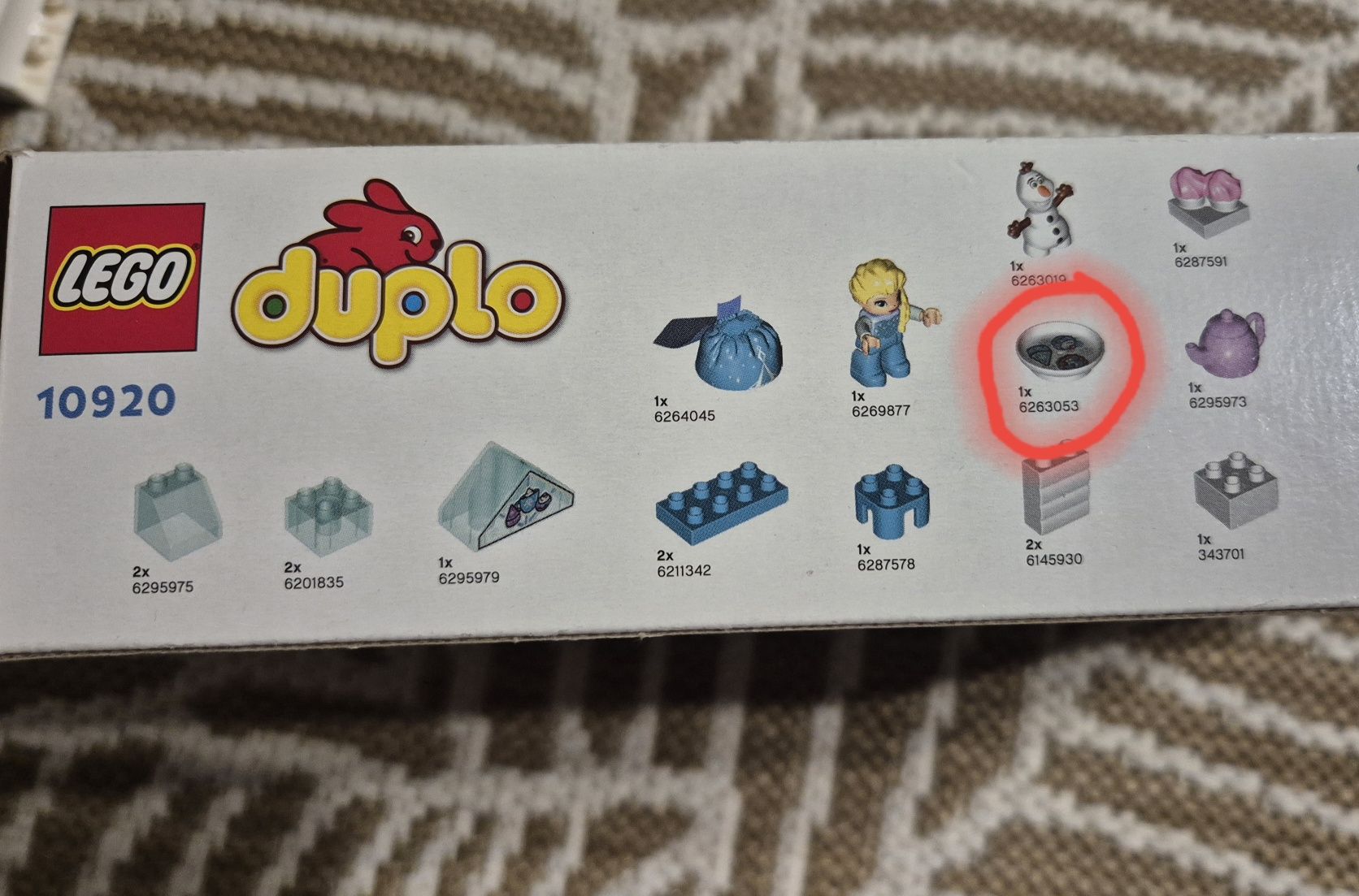 LEGO 10920 Duplo Popołudniowa herbatka u Elsy i Olafa