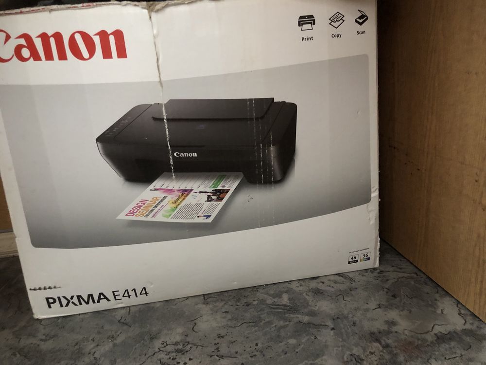 Принтер,сканер,ксерокс Canon Pixma E414
