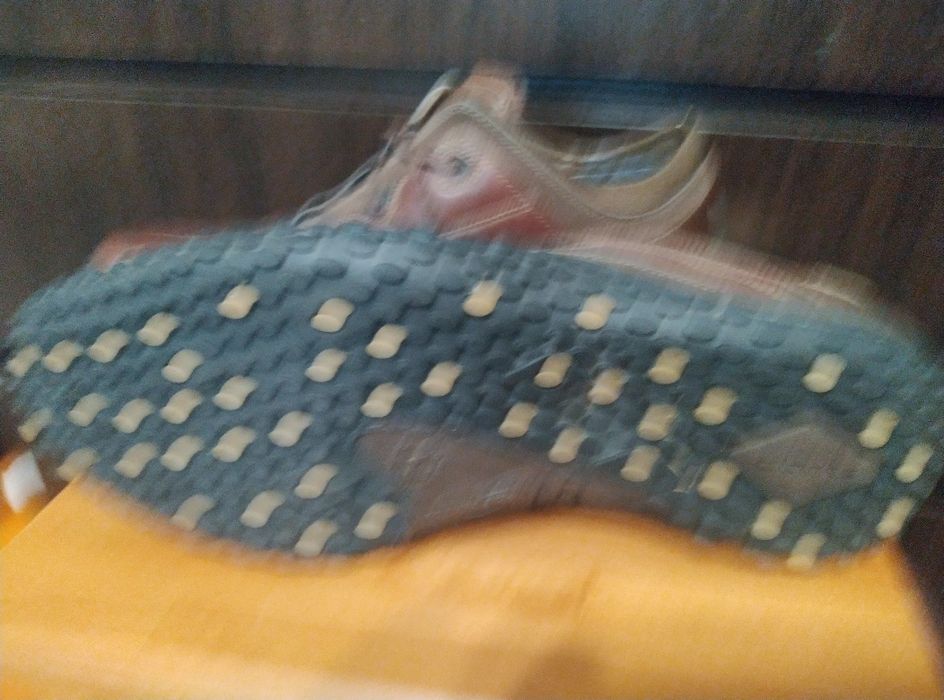 Кросівки шкіряні коричневі Clarks 46 розмір