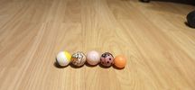 Brinquedo: Conjunto de 5 bolas saltitonas