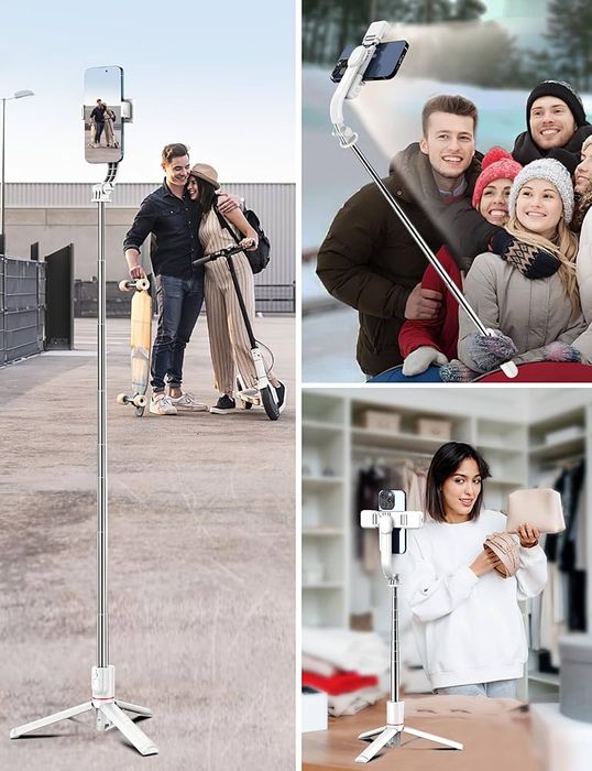 Штатив та селфі-палиця з 2 лампами Z17